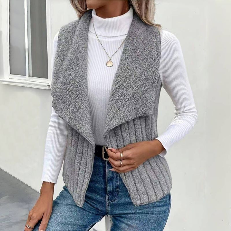 Cardigan Uni - Femme - Almyra