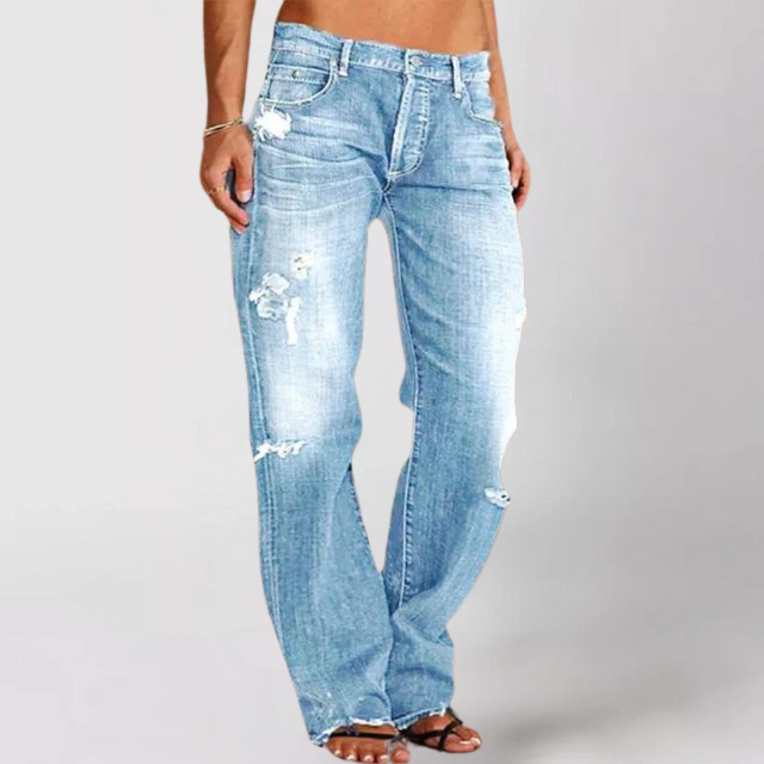 Jean Large Taille Haute - Femme - Virell