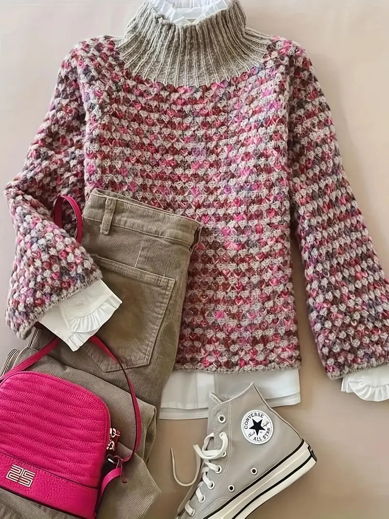 Pull en Maille Chic et Confortable pour l'Hiver – Femme