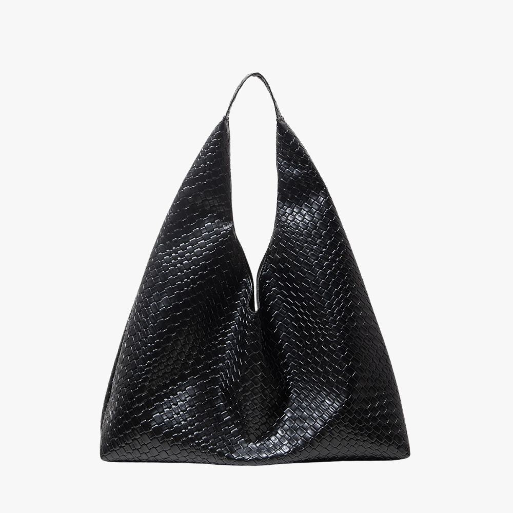 Sac en Cuir Végétalien Tressé - Femme - Retro