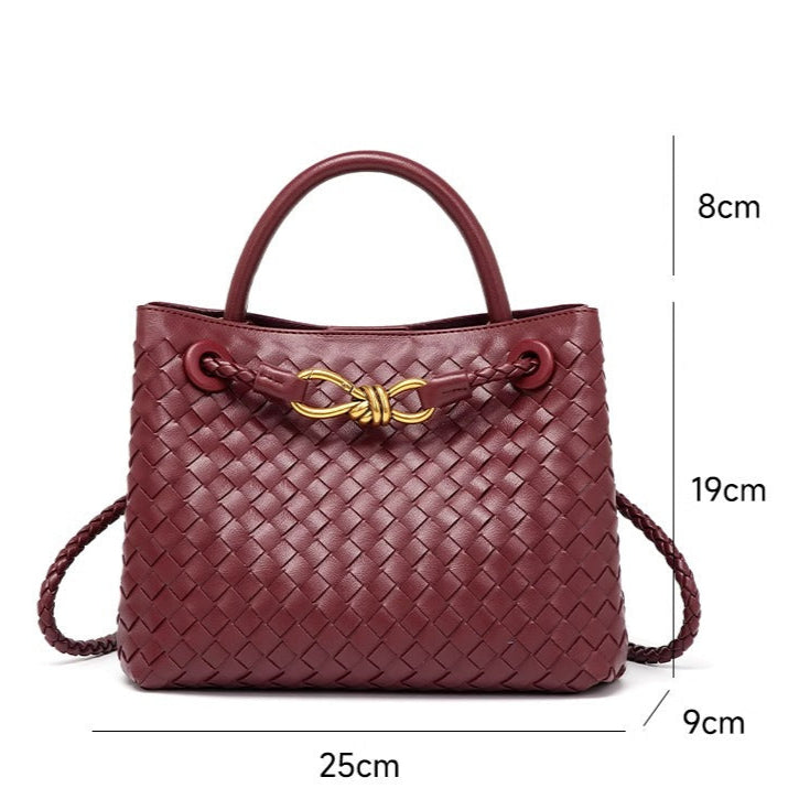 Sac en Simili Cuir Tressé - Femme - Julie