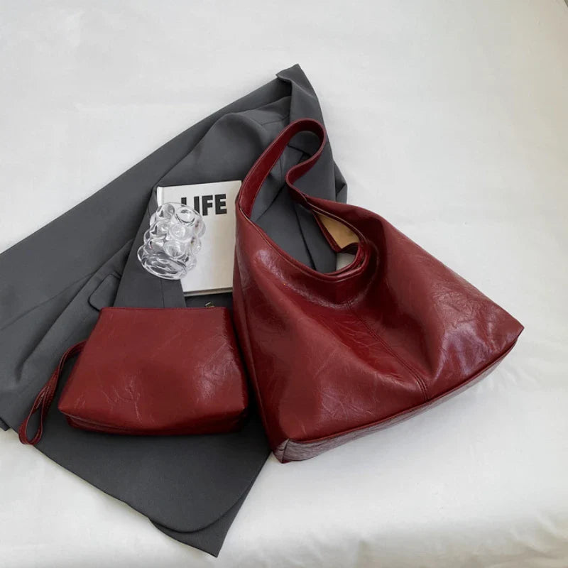 Sac en Simili Cuir - Femme - Mialya