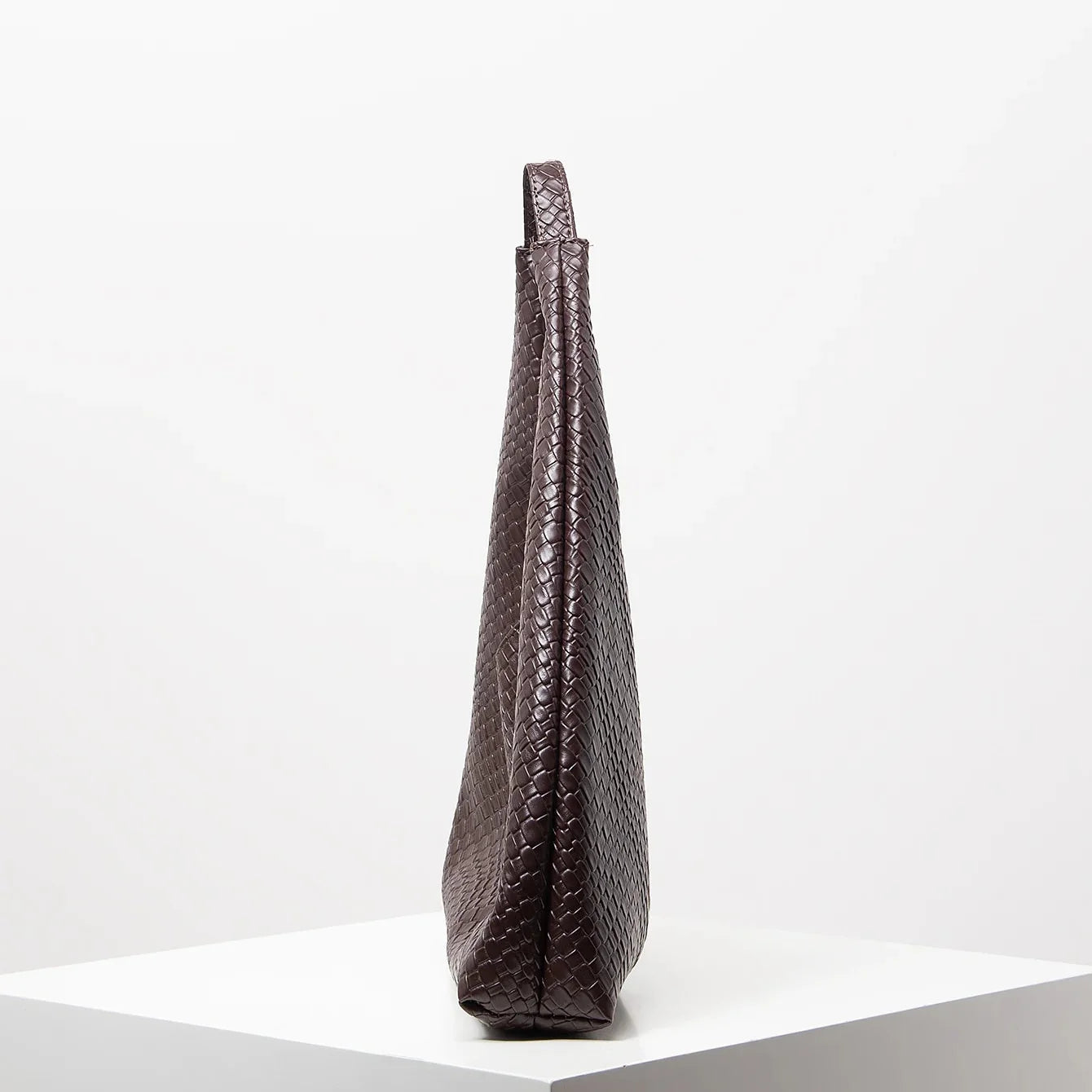 Sac en Cuir Végétalien Tressé - Femme - Retro