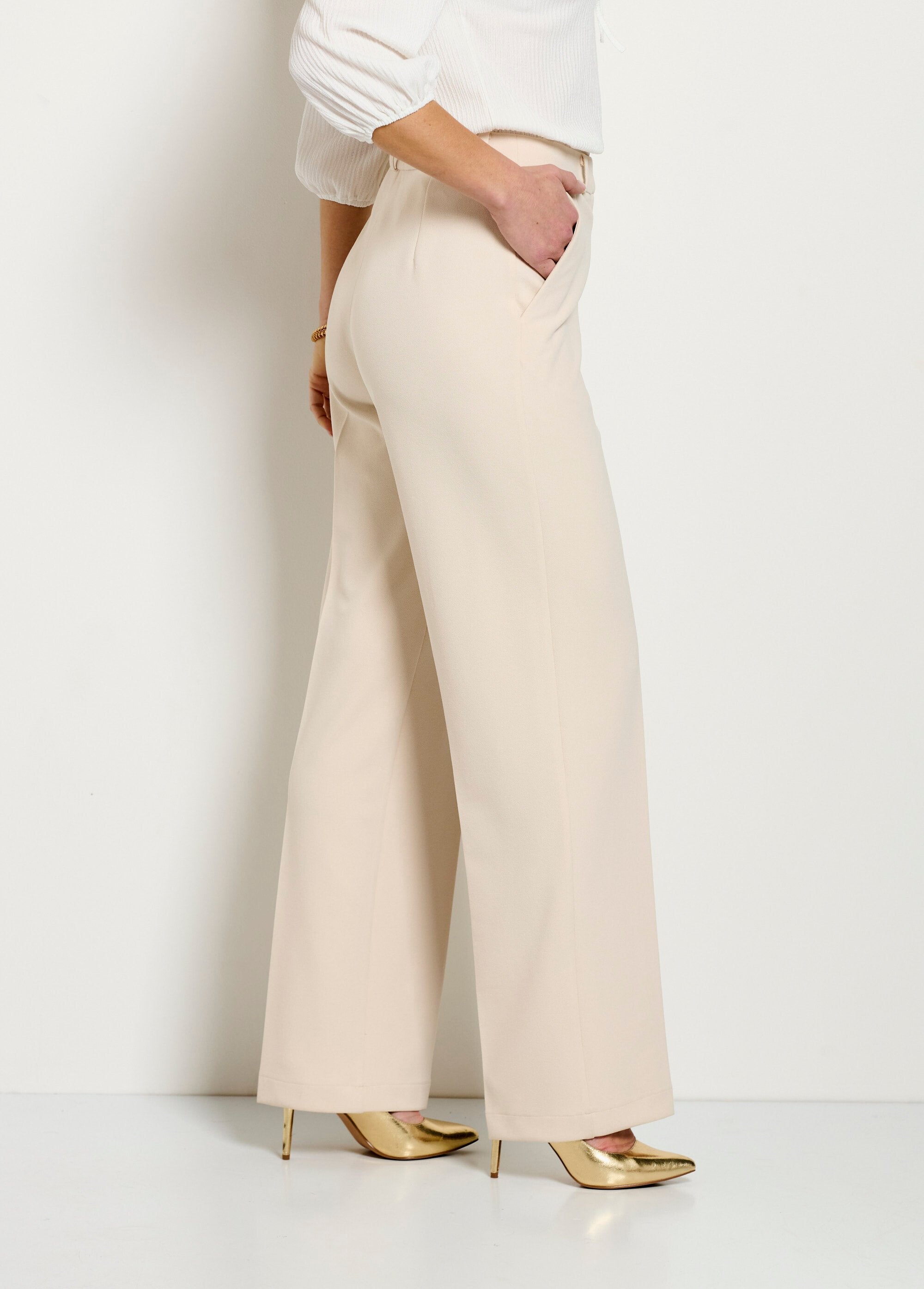 Pantalon Fluide Large - Femme - Anelya