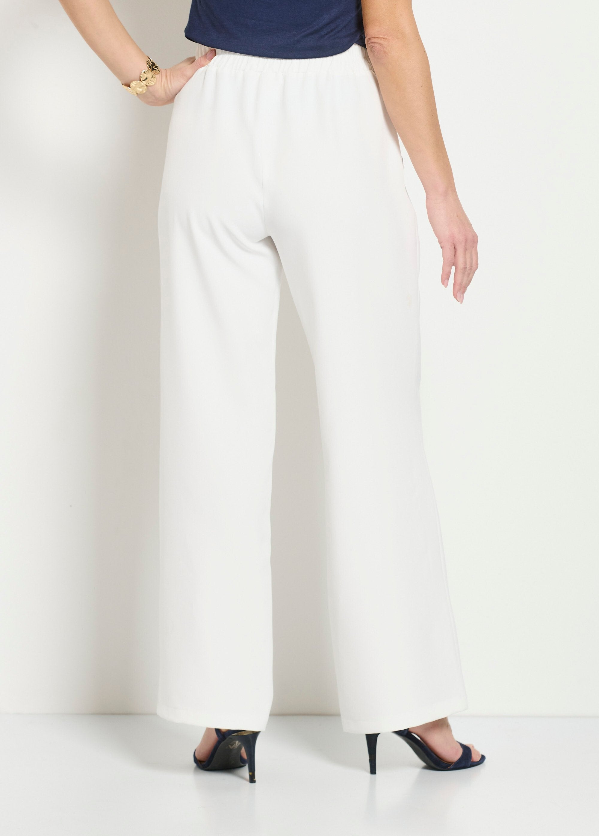 Pantalon Uni Fluide - Femme - Saylen
