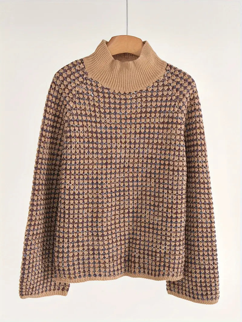 Pull en Maille Chic et Confortable pour l'Hiver – Femme