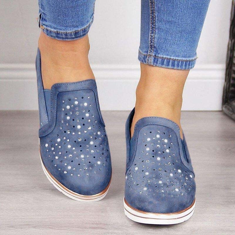 Chaussures Compensées Décontractées - Femme - Solara