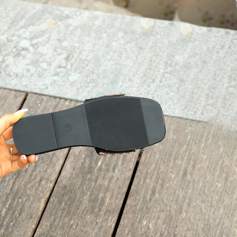 Chaussons Décontractées en Perles - Femme - Pélora