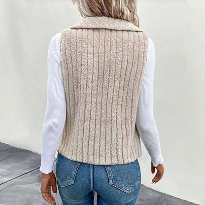 Cardigan Uni - Femme - Almyra