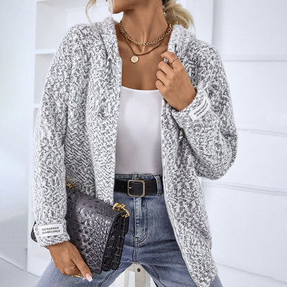Cardigan à Capuche - Femme - Elmira