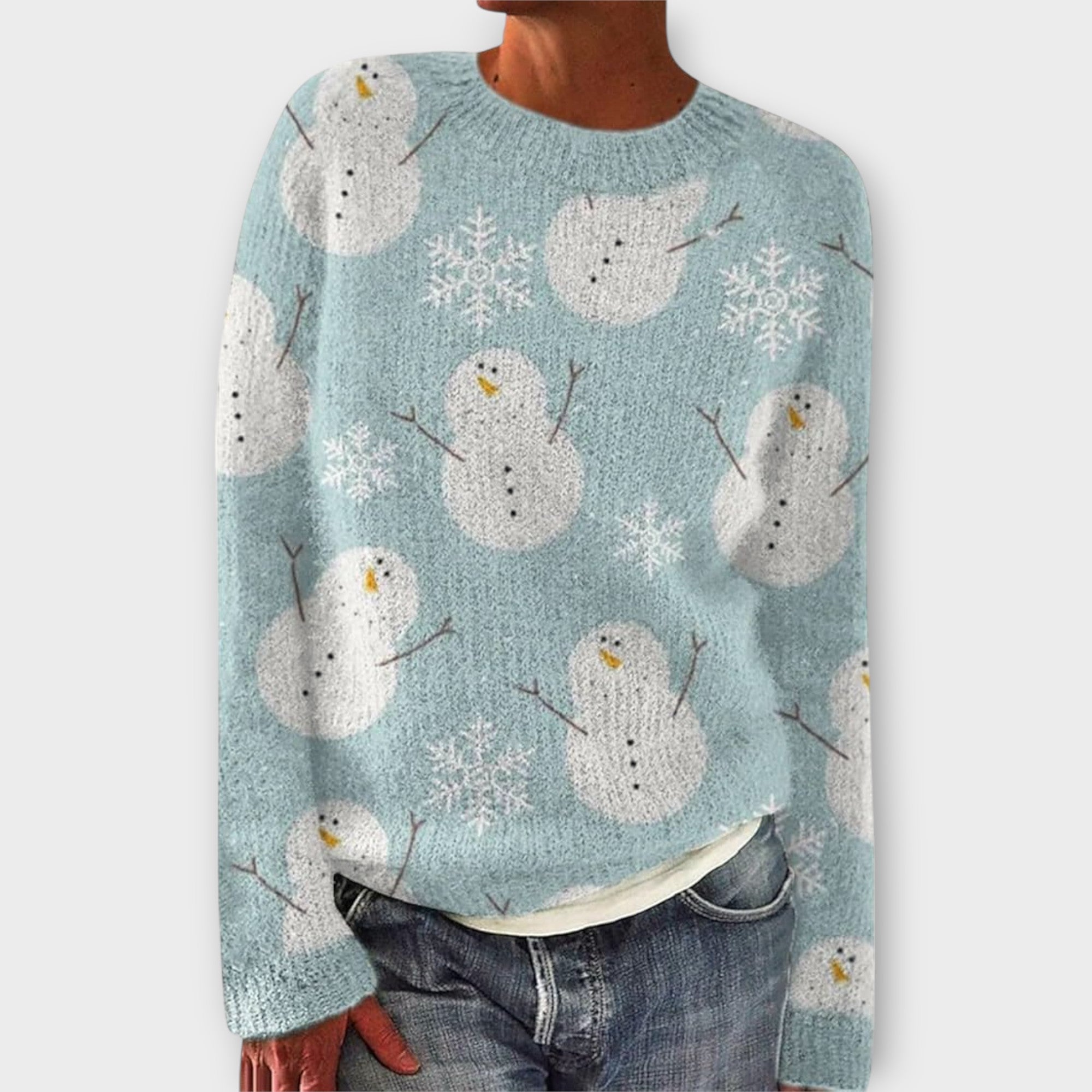 Pull Côtelé Col Roulé - Femme - Syveline