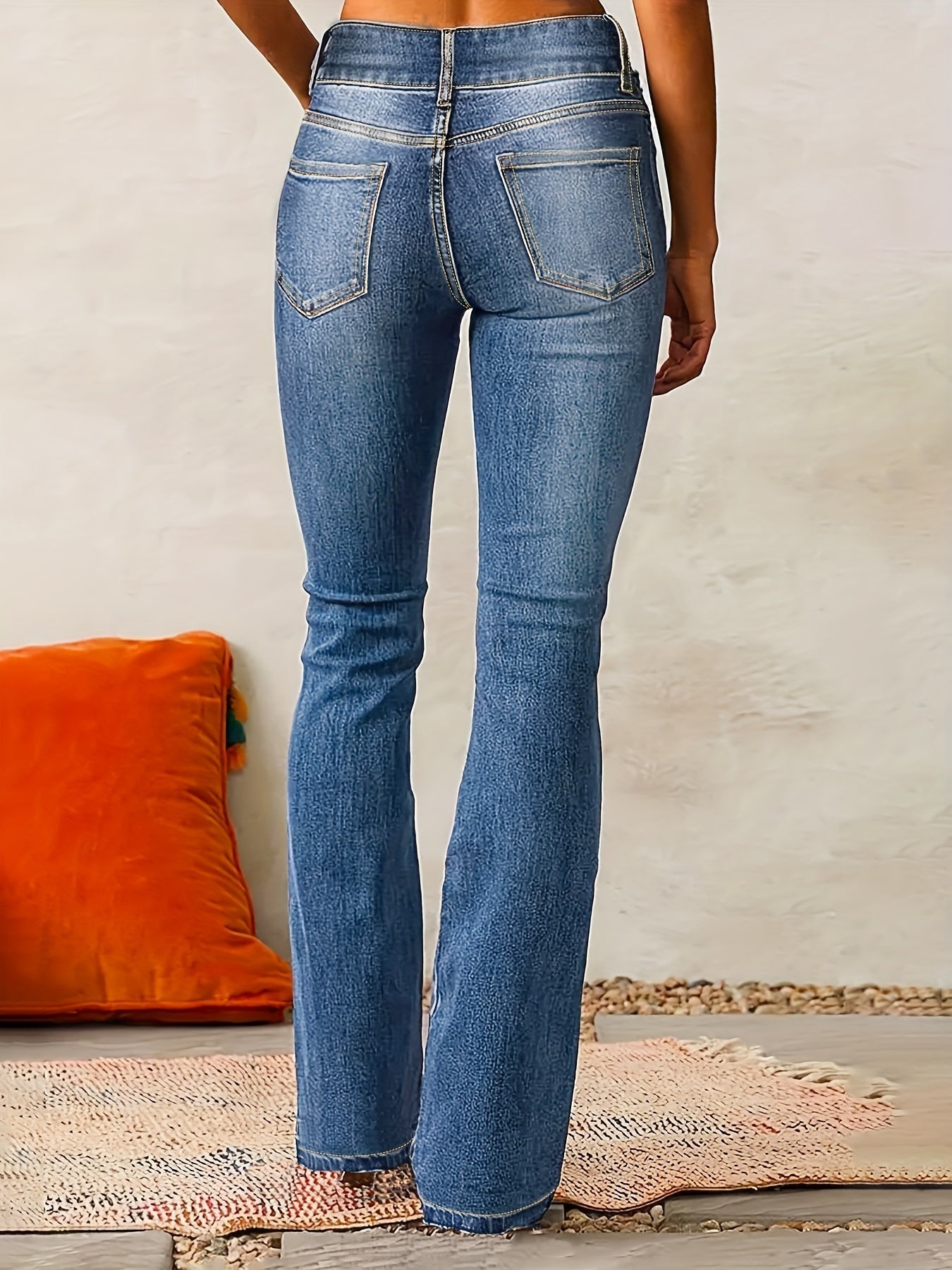 Jean Large Élastique - Femme - Ayvra