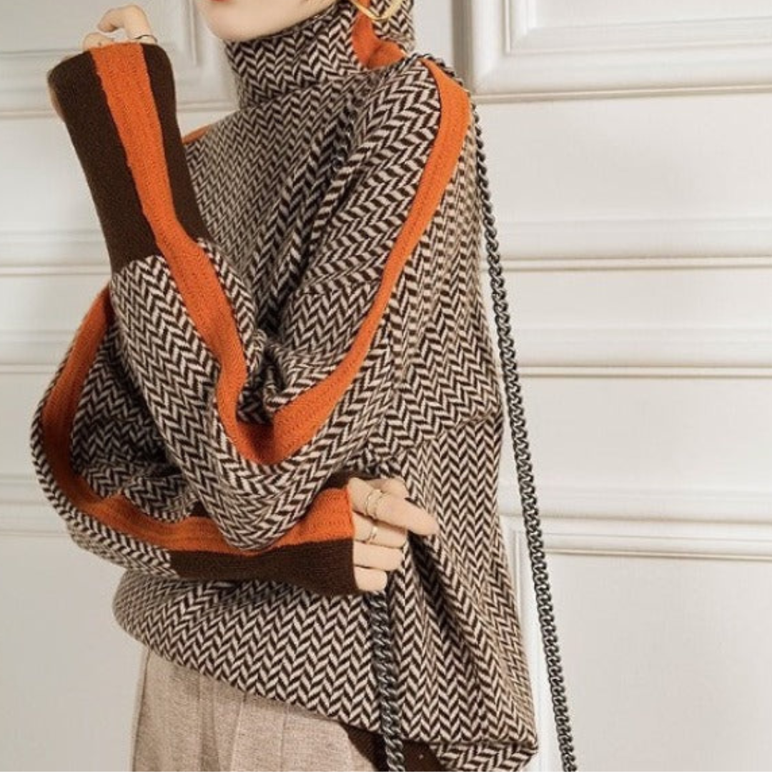 Pull Zippé Col Montant - Femme - Virelia