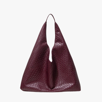 Sac en Cuir Végétalien Tressé - Femme - Retro