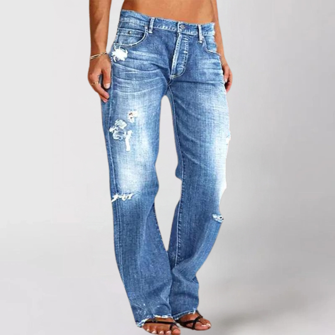Jean Large Taille Haute - Femme - Virell