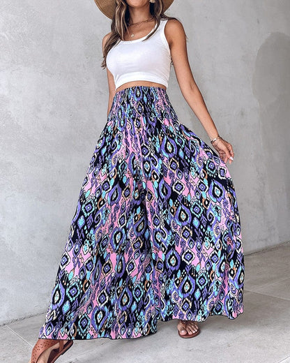 Pantalon Large Taille Haute - Femme - Karvya