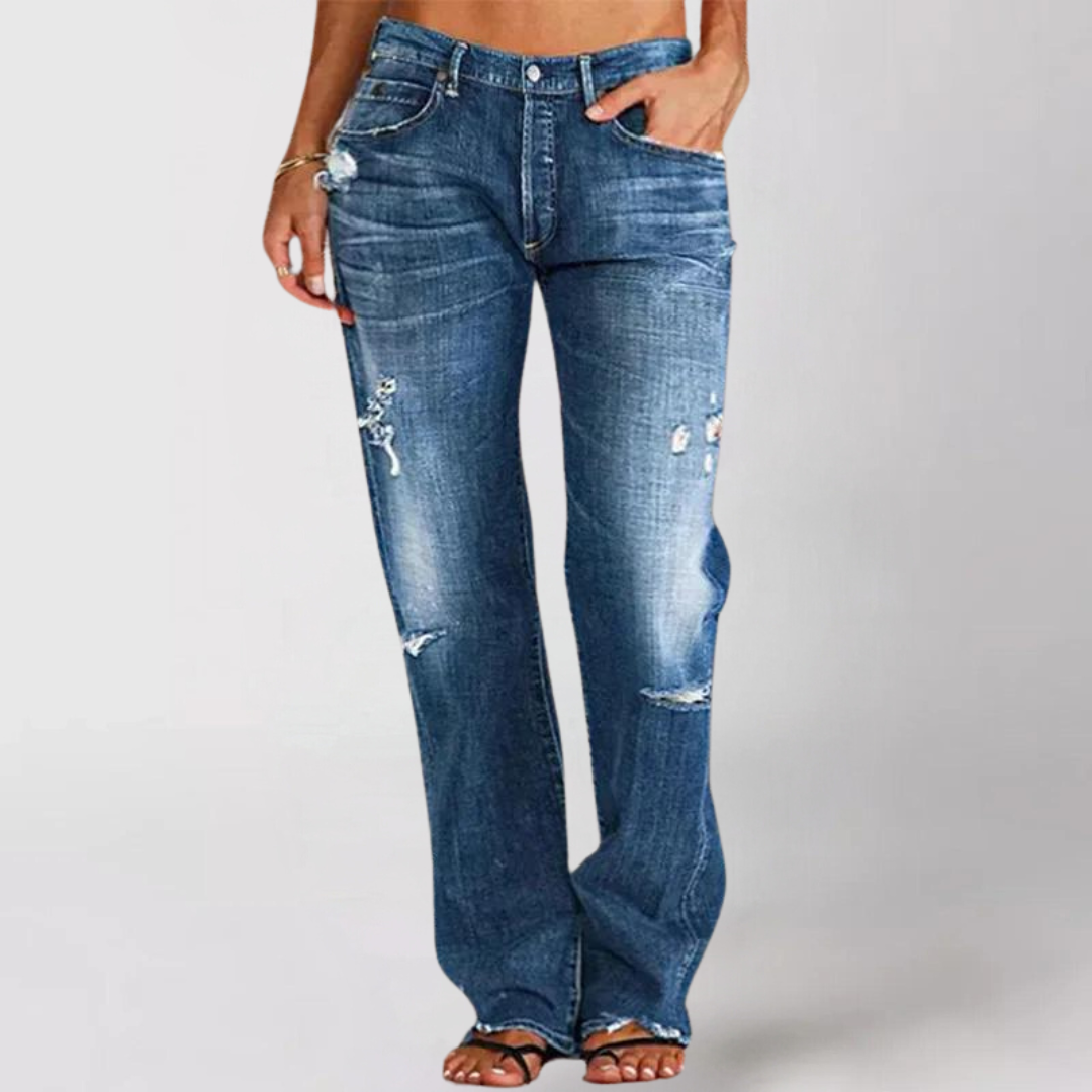 Jean Large Taille Haute - Femme - Virell