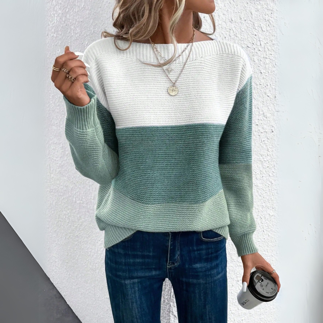 Pull Oversize Col Roulé - Femme - Saralya