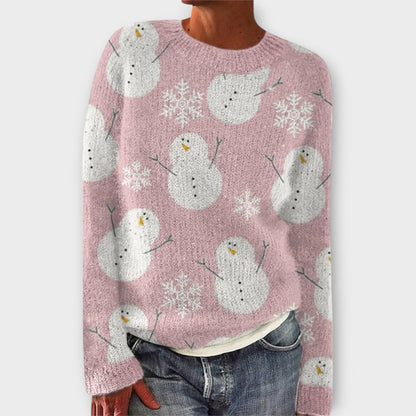 Pull Côtelé Col Roulé - Femme - Syveline