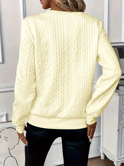 Pull Côtelé Col Roulé - Femme - Aurélya