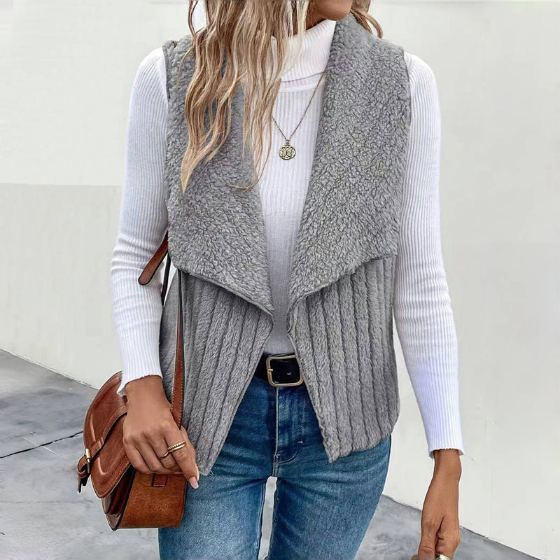 Cardigan Uni - Femme - Almyra