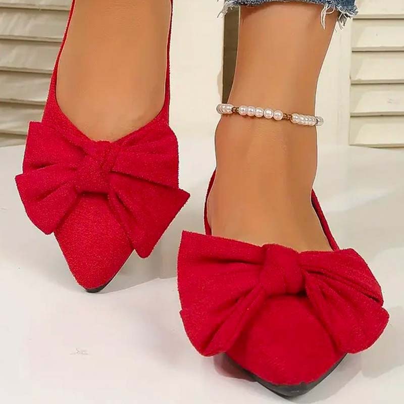 Chaussures Plates Bico Pointu - Femme - Elysa
