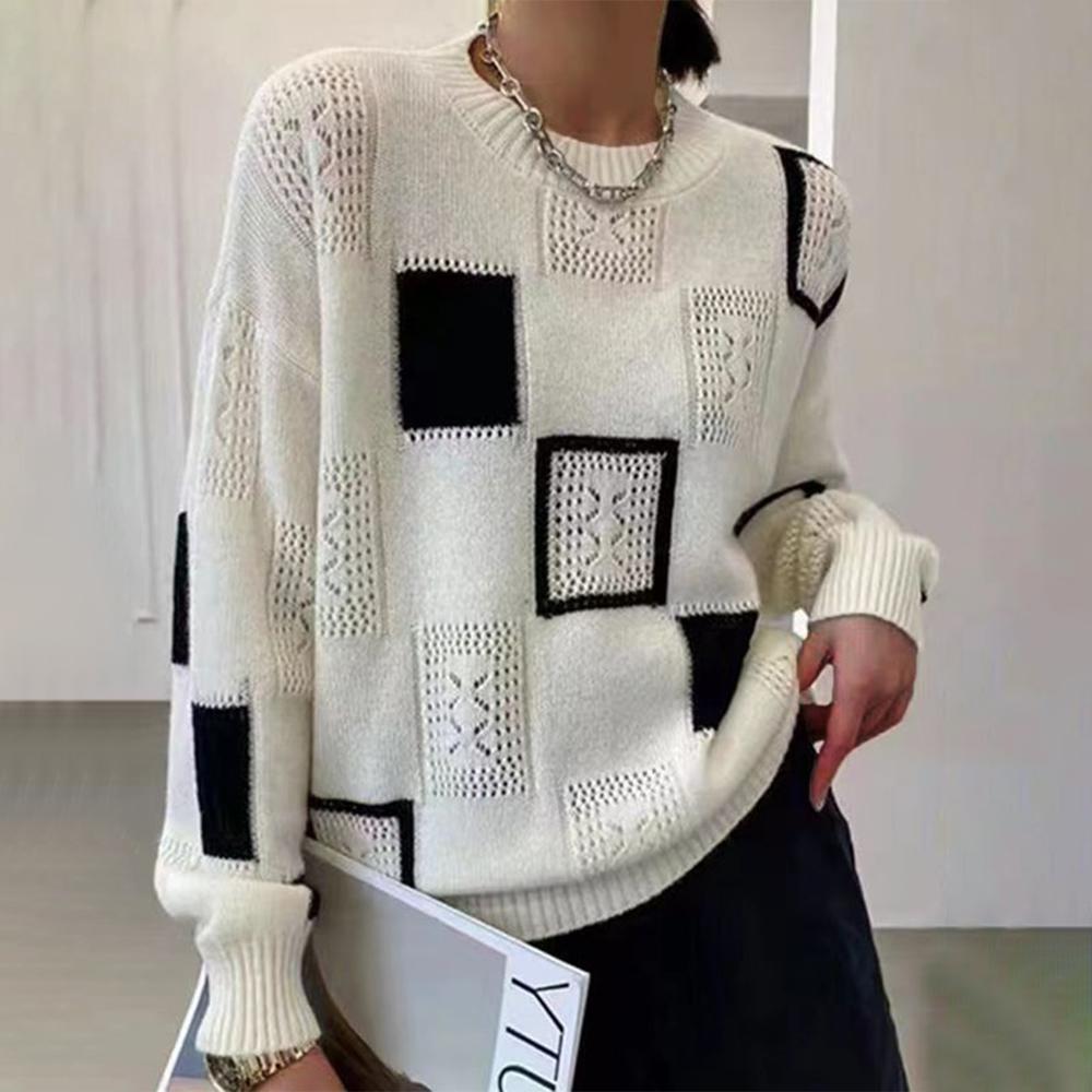 Pull Col Rond Basique - Femme - Alvéria