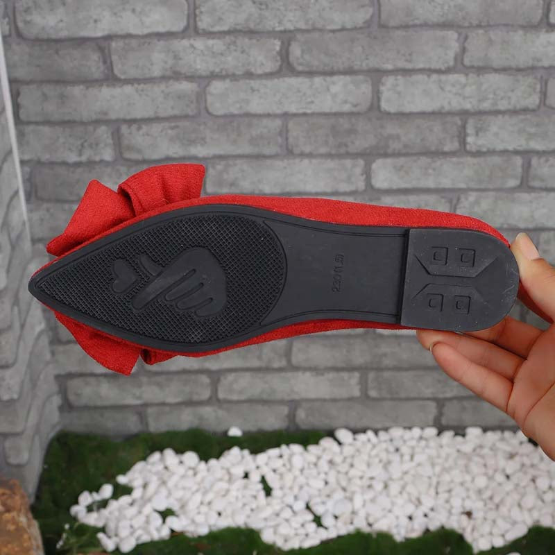 Chaussures Plates Bico Pointu - Femme - Elysa