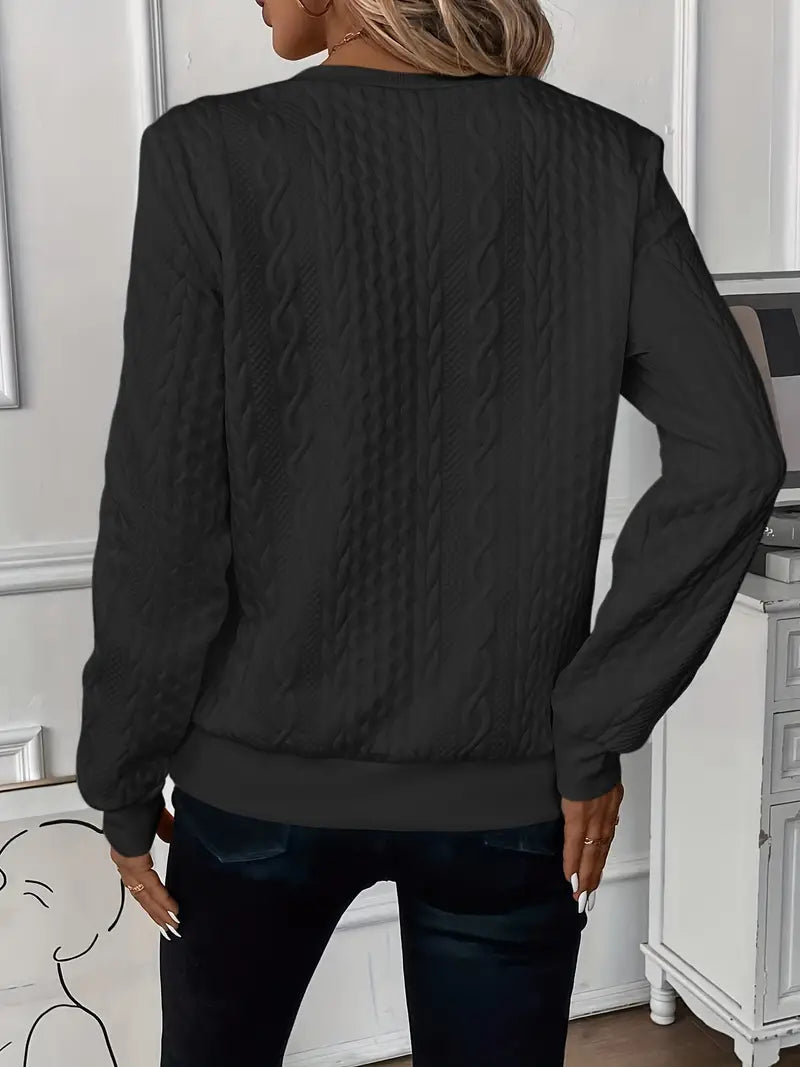 Pull Côtelé Col Roulé - Femme - Aurélya