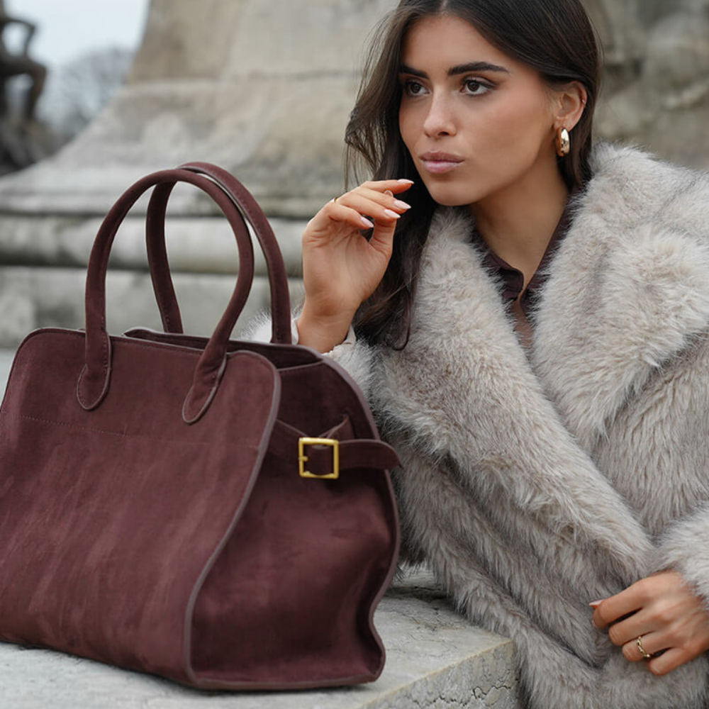 Sac en Simili Daim - Femme - Lana