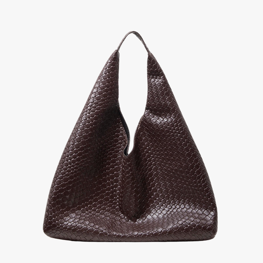 Sac en Cuir Végétalien Tressé - Femme - Retro