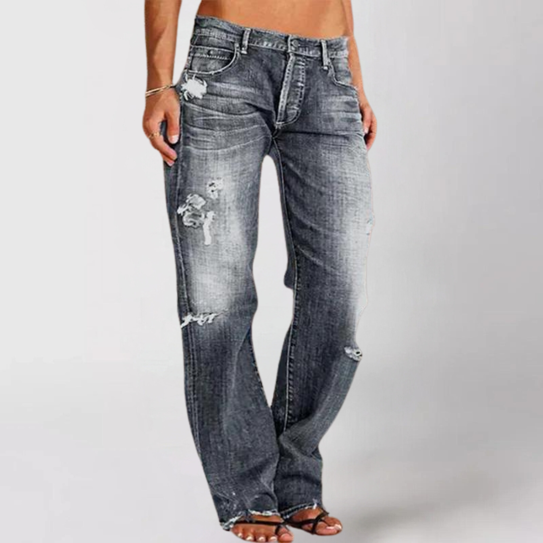 Jean Large Taille Haute - Femme - Virell