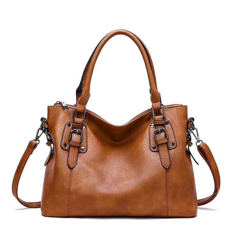 Sac en Cuir à Bandoulière - Femme - Elenya