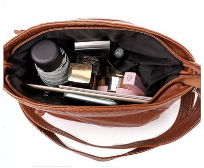Sac en Cuir à Bandoulière - Femme - Clymara