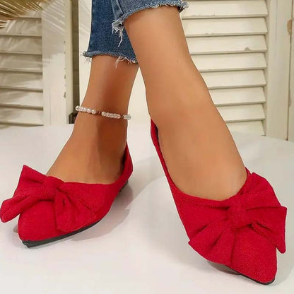 Chaussures Plates Bico Pointu - Femme - Elysa