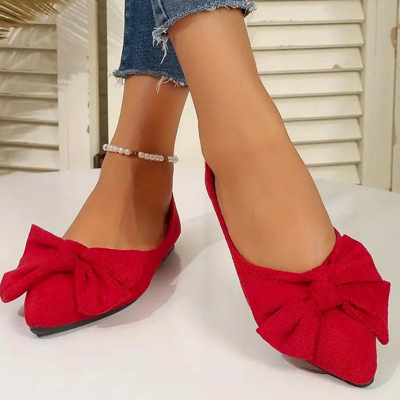 Chaussures Plates Bico Pointu - Femme - Elysa