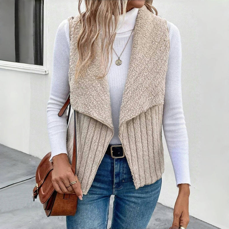 Cardigan Uni - Femme - Almyra
