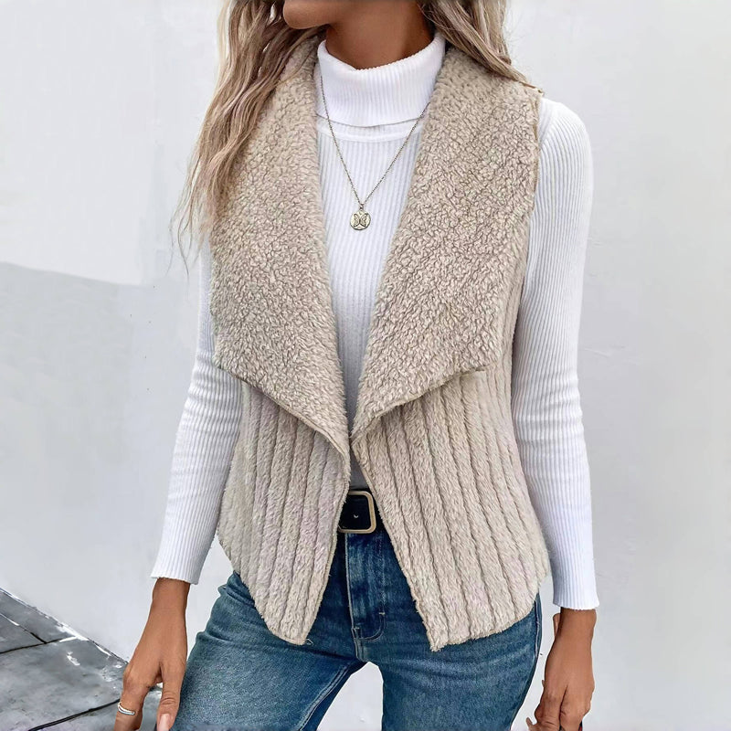 Cardigan Uni - Femme - Almyra