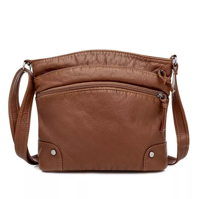 Sac en Cuir à Bandoulière - Femme - Clymara