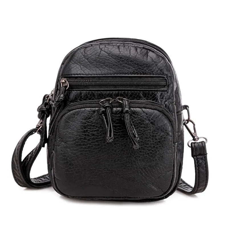 Sac en Cuir à Bandoulière - Femme - Lizalya