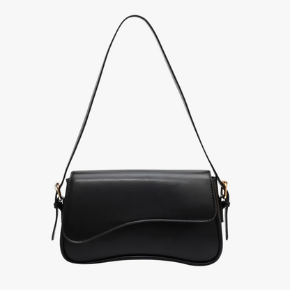 Sac en Cuir Végétalien Style Baguette - Femme - Fiora
