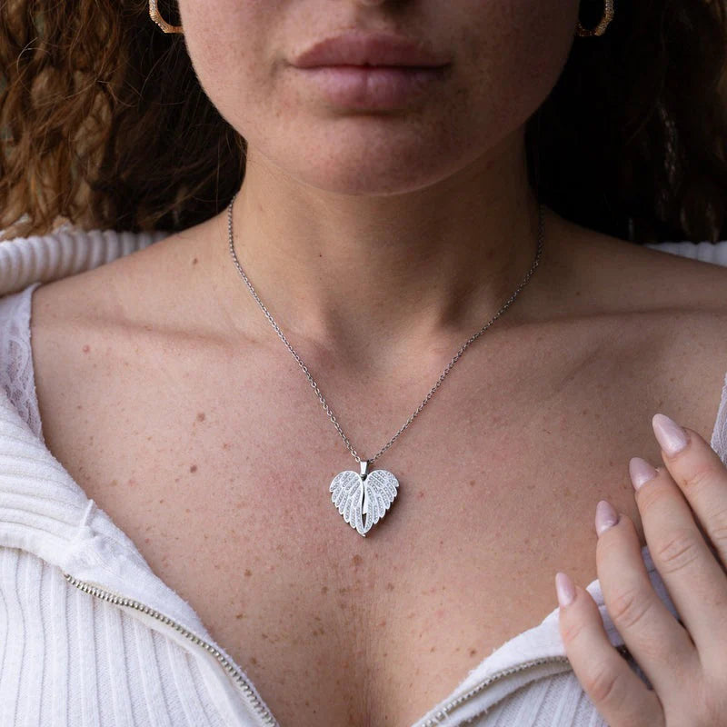 Collier Ailes d'Amour Personnalisée - My Angel