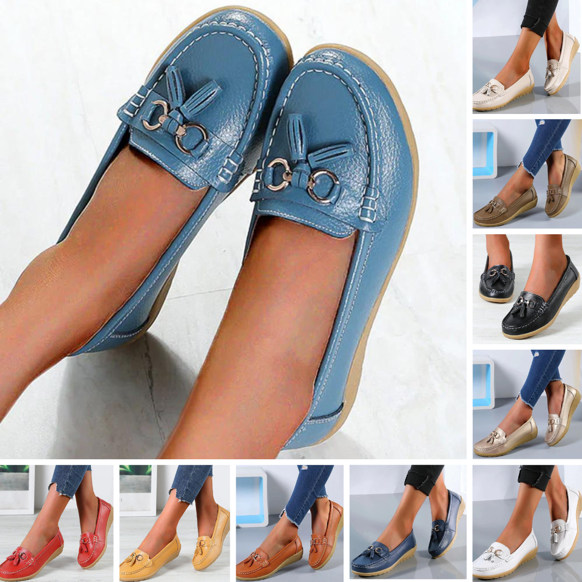 Mocassins Élégants - Femme - Peryva