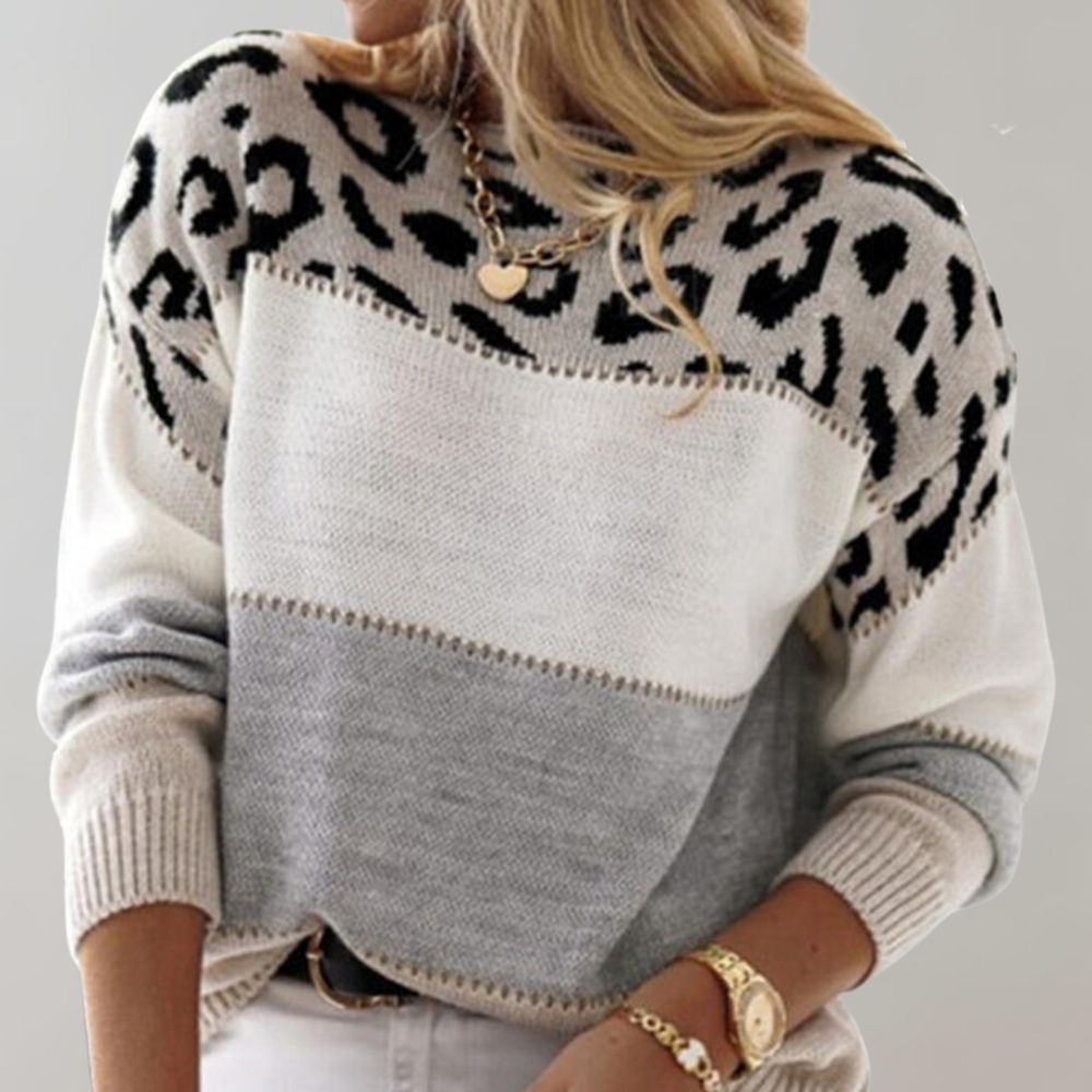 Pull Oversize Col Roulé - Femme - Chelyra