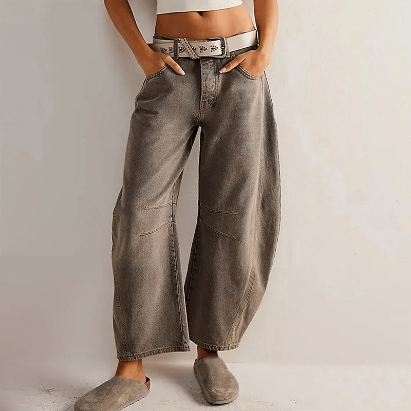 Jean Droit Taille Haute - Femme - Lauryn