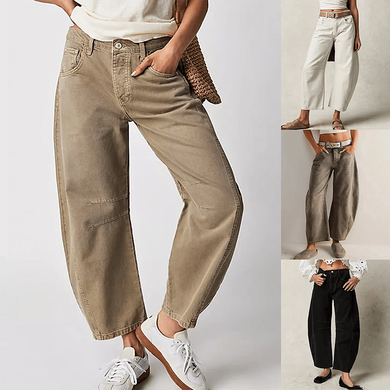 Jean Droit Taille Haute - Femme - Lauryn