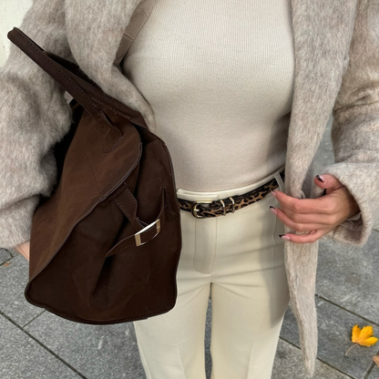 Sac en Simili Daim - Femme - Lana