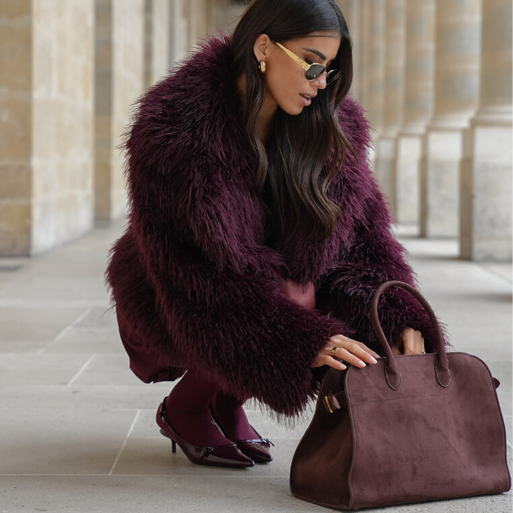 Sac en Simili Daim - Femme - Lana