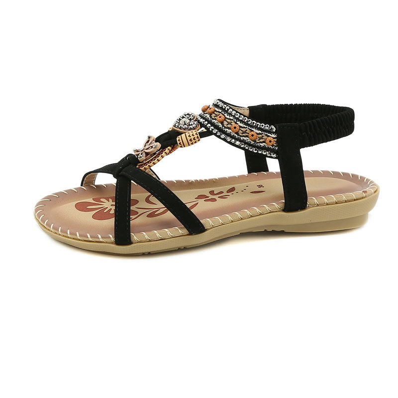 Sandales Bohèmes Vintage - Femme - Zeyra