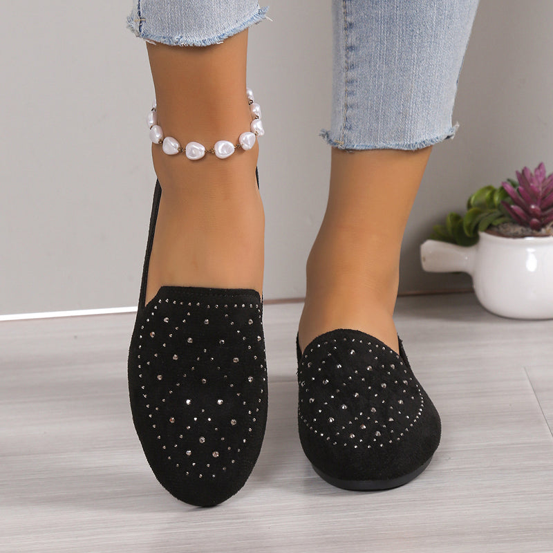 Chaussures Décontractées en Strass - Femme - Zaryla